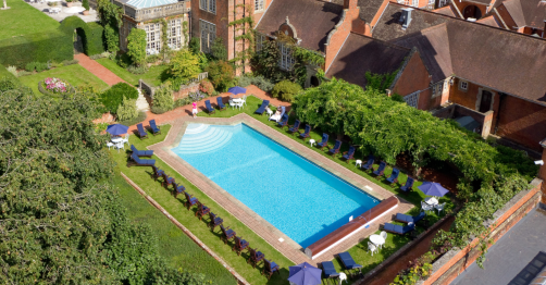 Tylney Hall Hotel swimming pool